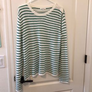 🆕 August Mist striped sweater - Large